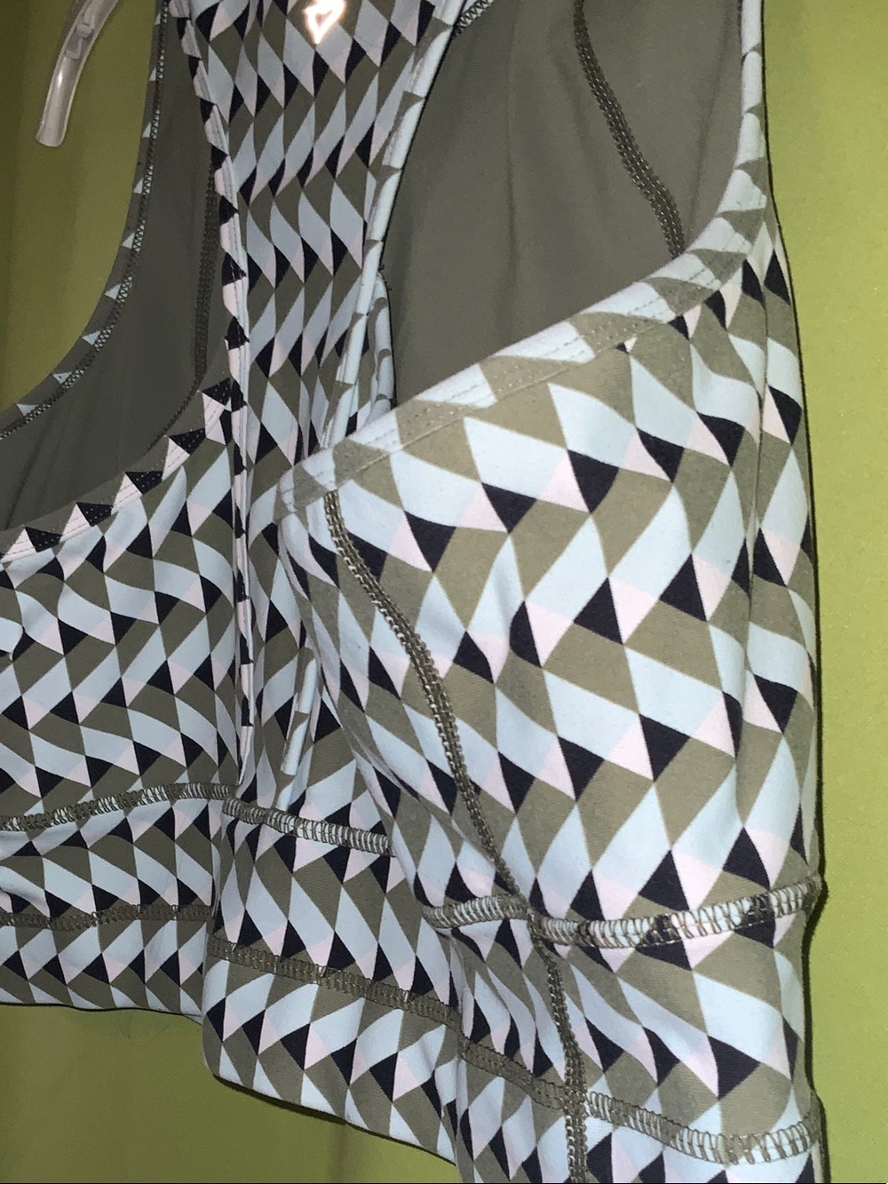 Torrid Geometric Racerback Sports Bra - Picture 5 of 7